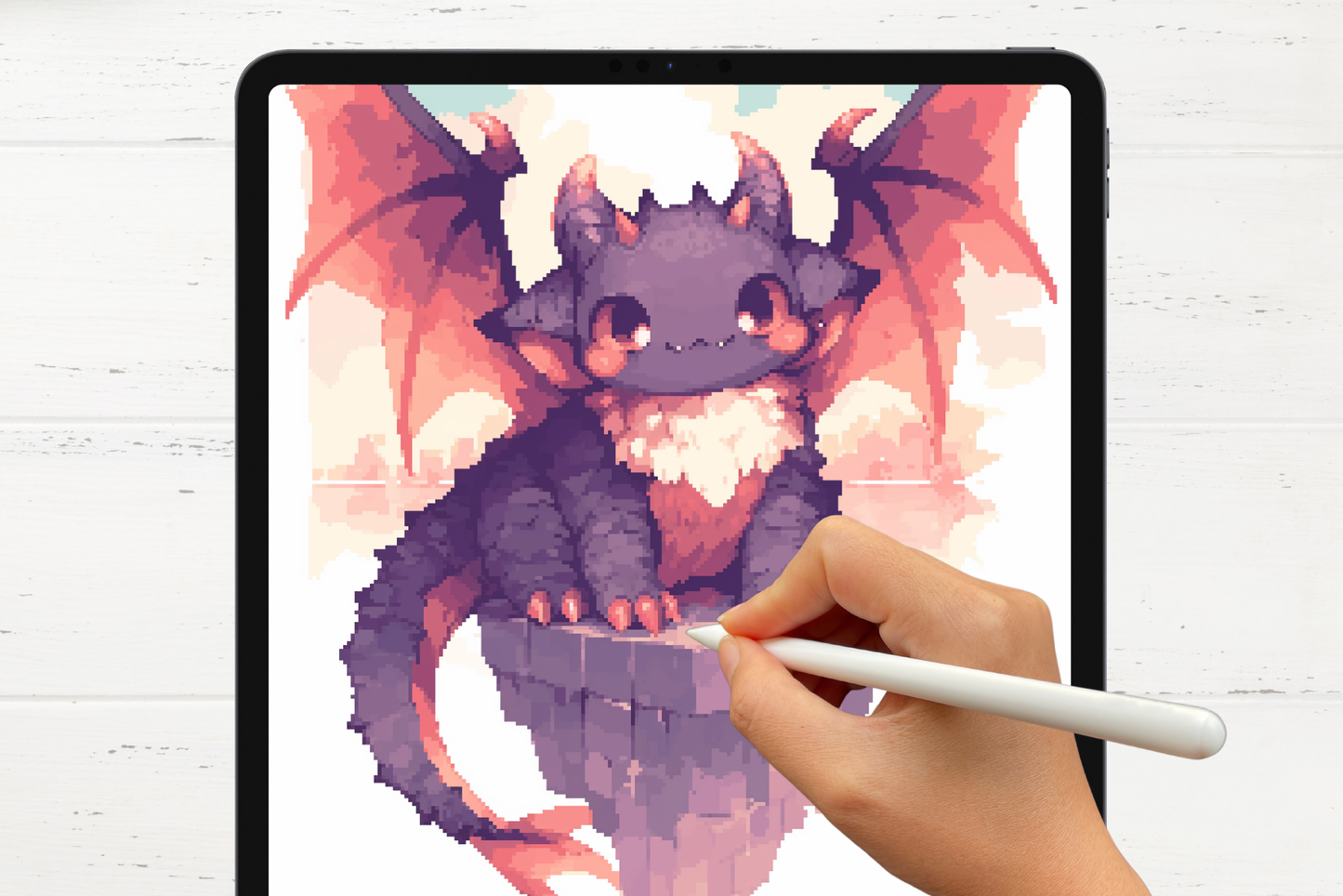 100 Procreate Pixel Brushes For Drawing Shading And More - Cozy Brushery