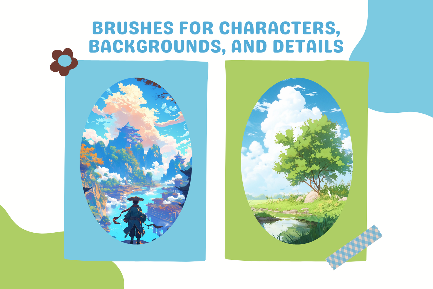 Anime Brush Collection – 71 Procreate Brushes for Art - Cozy Brushery