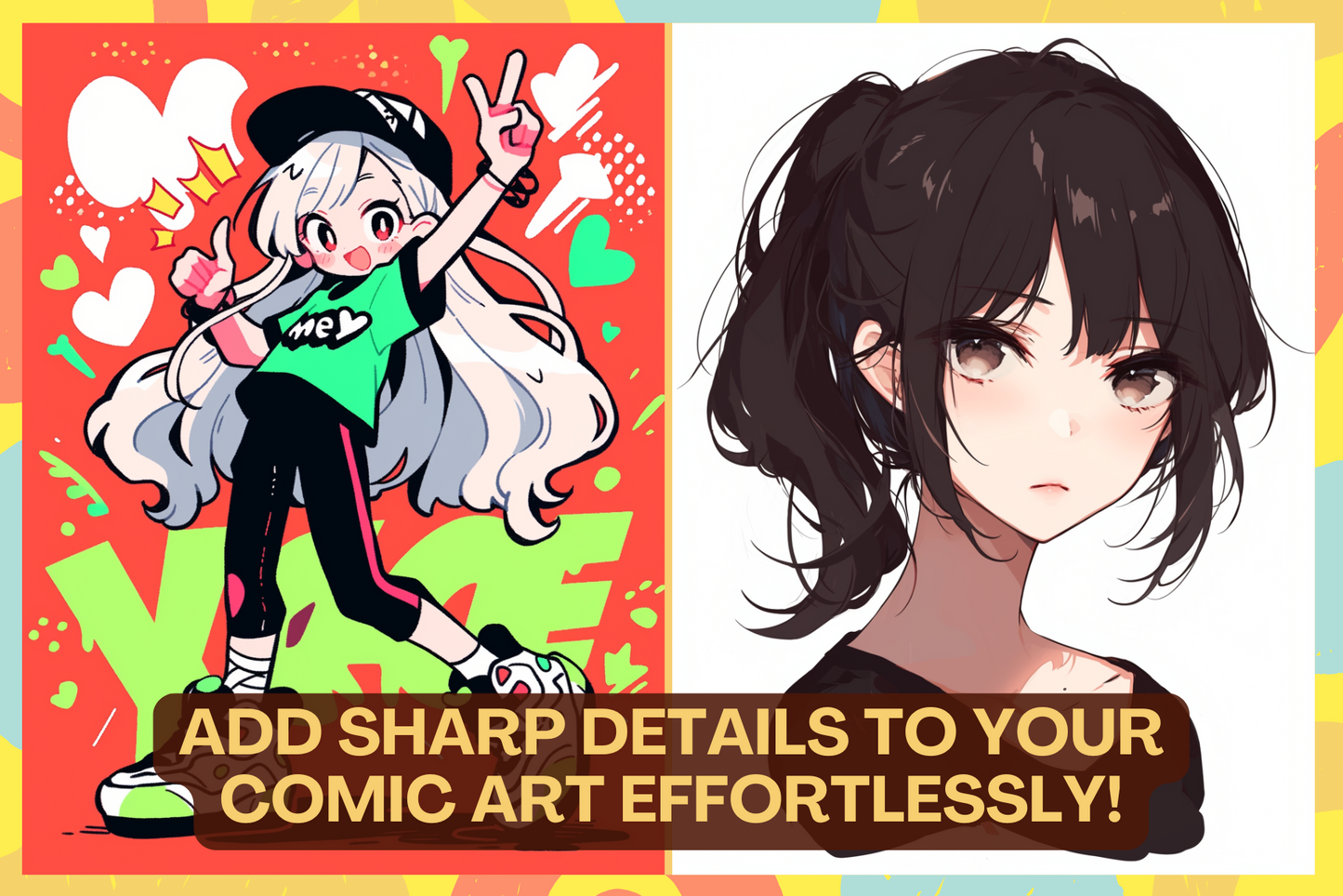 Anime Ink Brushes for Manga, Anime & Comic Art - 9 Procreate - Cozy Brushery