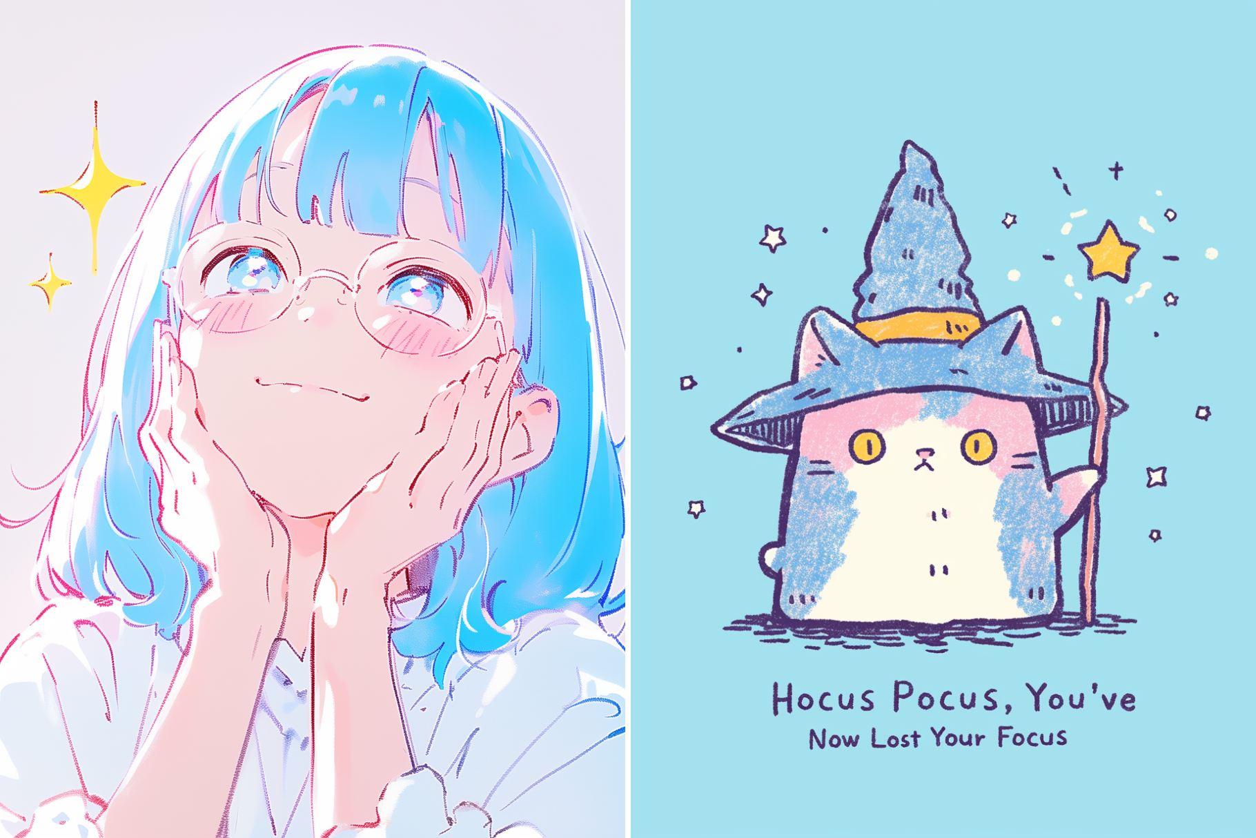 Anime Pack Lite - Head and Body Procreate Brushes Set - Cozy Brushery