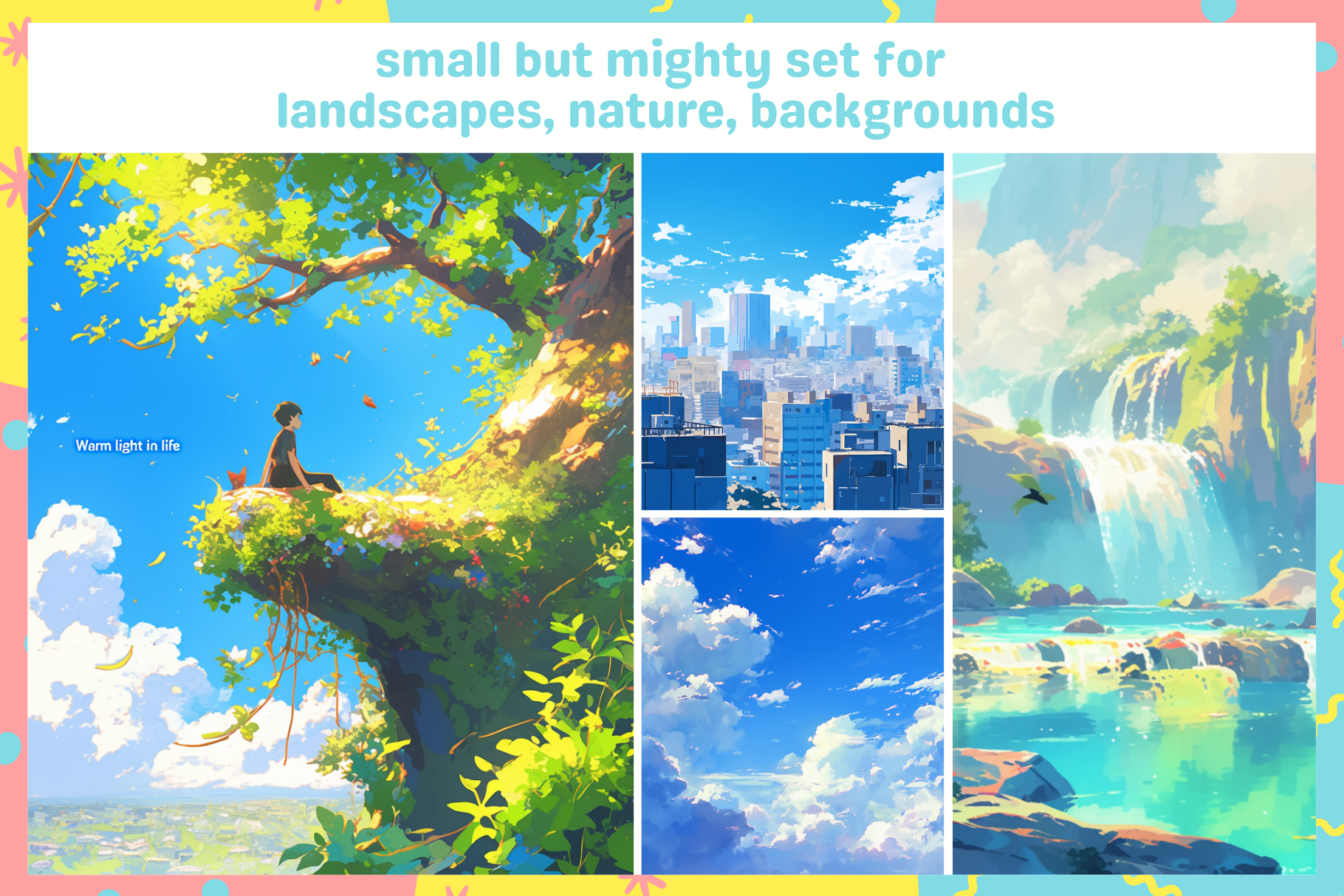 Anime Pack Lite - Head and Body Procreate Brushes Set - Cozy Brushery