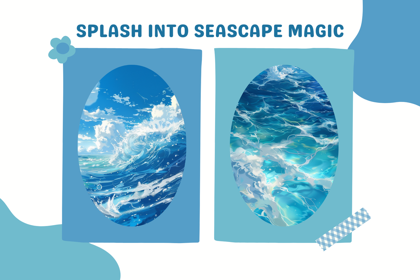 Aqua Magic – 75 Procreate Brushes for Water and Sea - Cozy Brushery