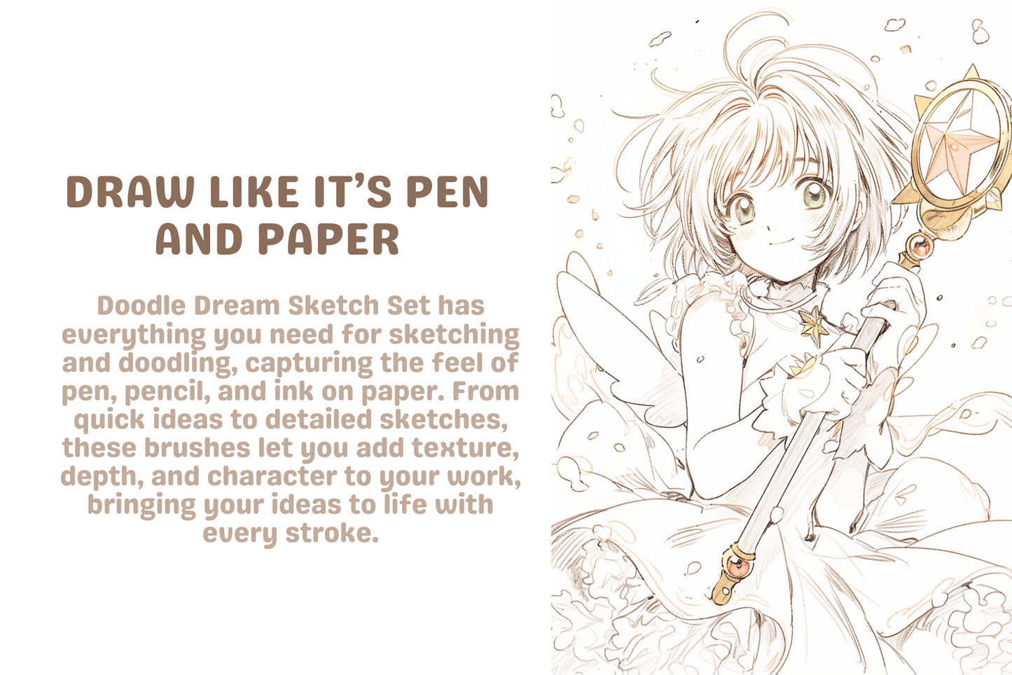 Cozy Sketch Master Ultimate Anime and Manga Brush Set - Cozy Brushery