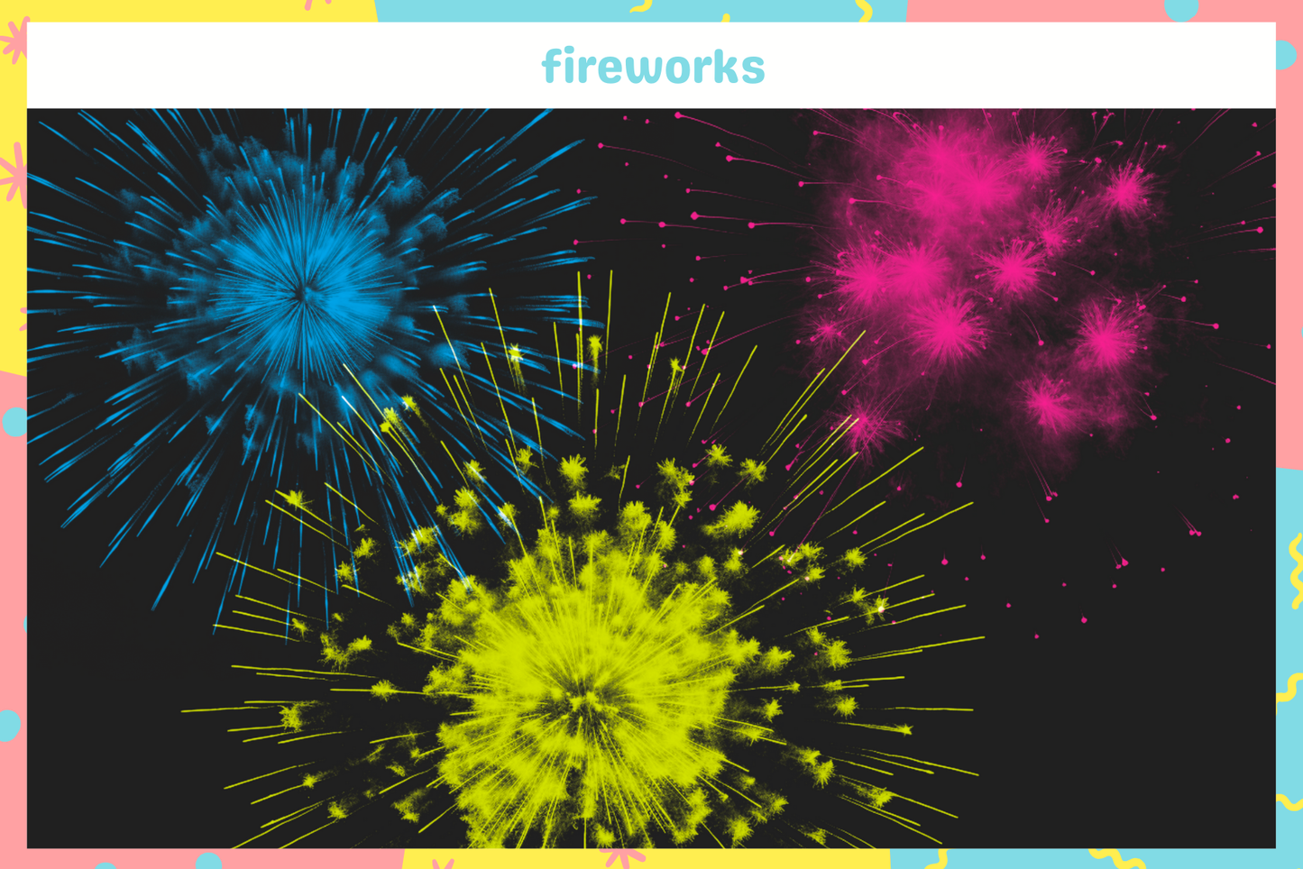 FREE New Year Celebration Party Procreate Brush Pack - Sparklers, Confetti, Fireworks, Christmas Lights, 13 Brushes - Cozy Brushery