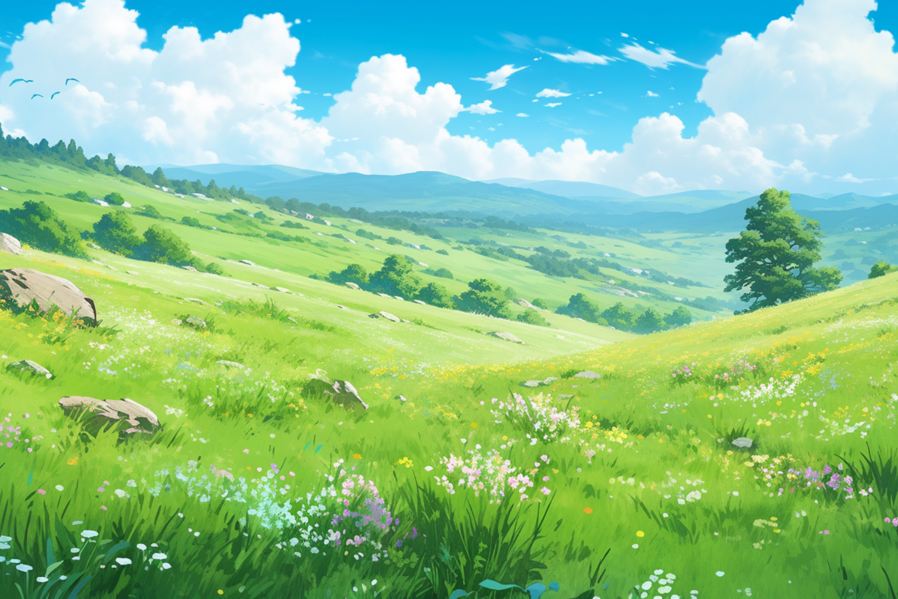 Ghibli Inspired Procreate Nature Brush Set 203 Brushes - Cozy Brushery