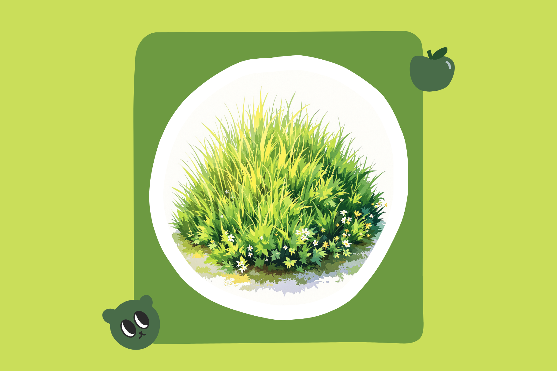 Grass Galore Pack – 220 Procreate Brushes for Nature - Cozy Brushery