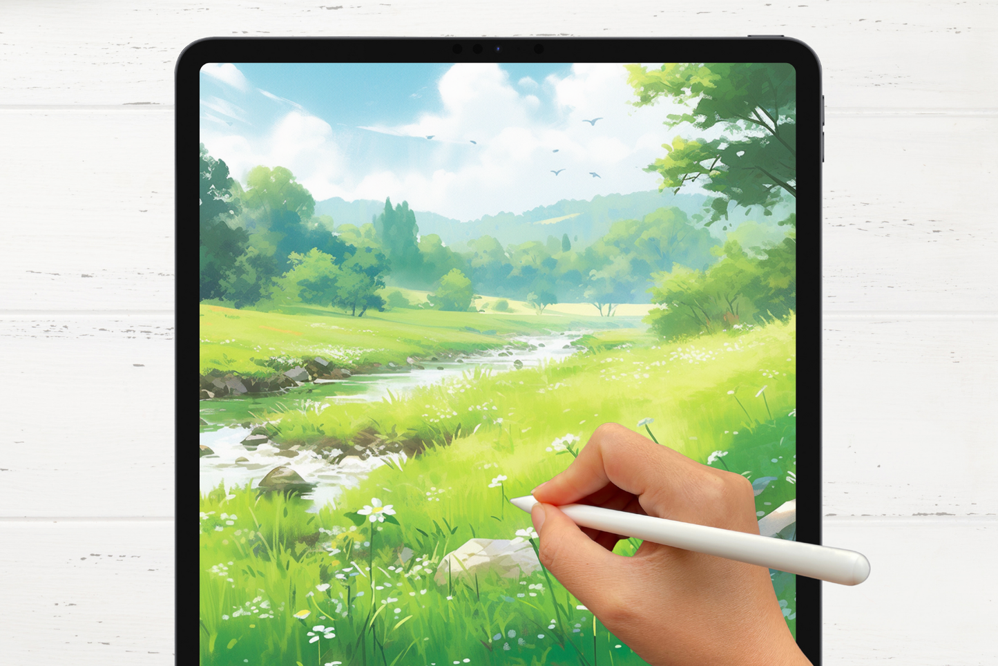 Grass Galore Pack – 220 Procreate Brushes for Nature - Cozy Brushery