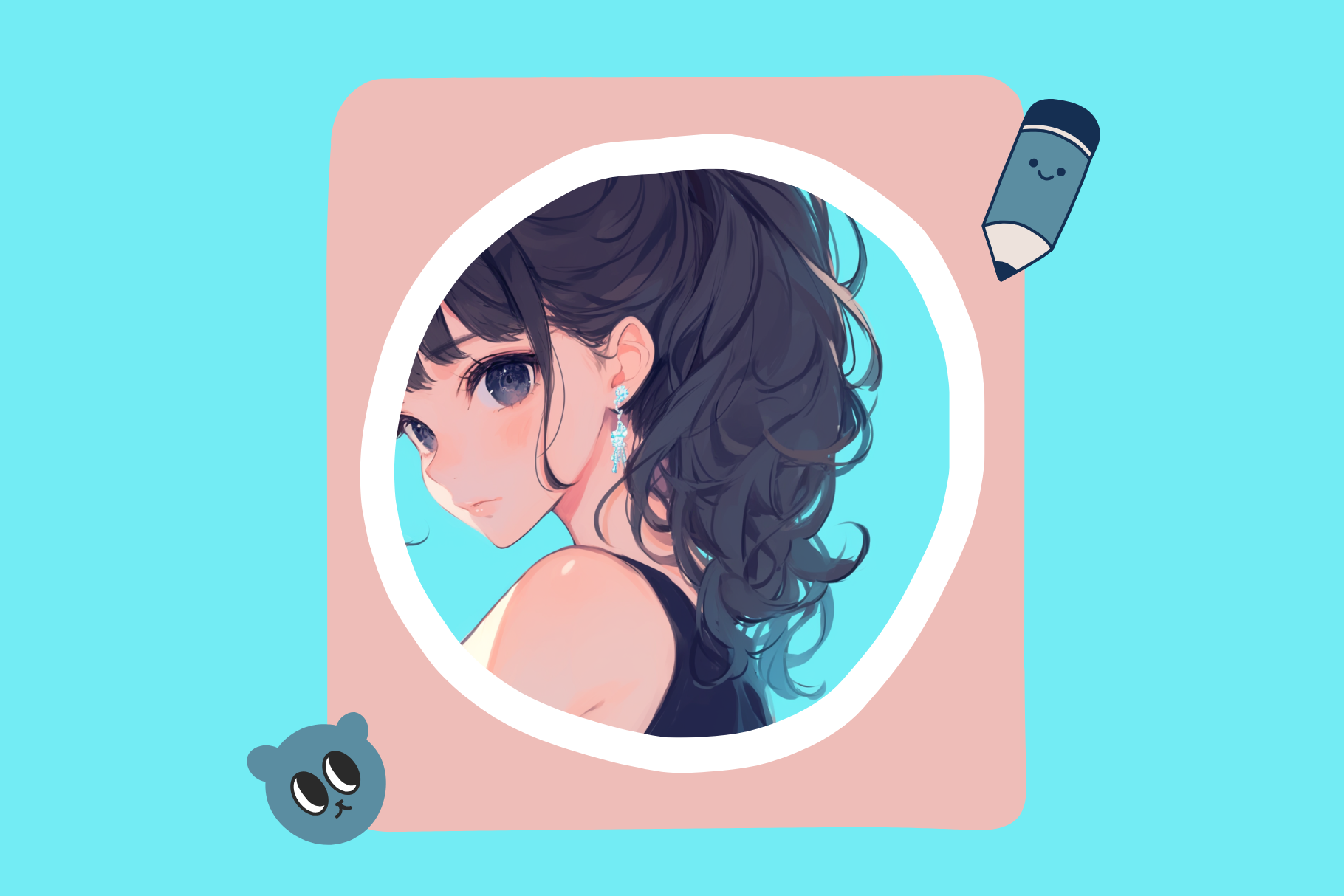 Hair Mastery Pack – Procreate Brushes for Hair Effects - Cozy Brushery