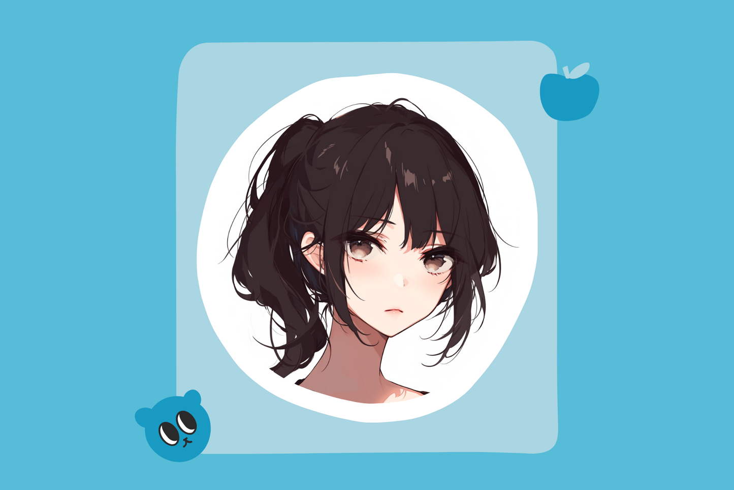 Hair Outline Express – 12 Procreate Brushes for Art - Cozy Brushery