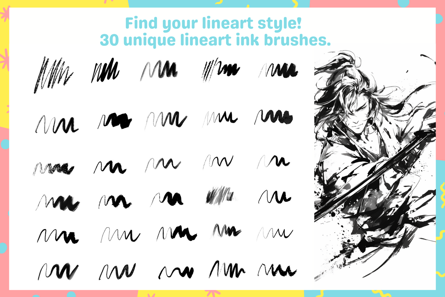 Ink Master Ultimate Anime Manga Inktober Brushes Collection - Cozy Brushery