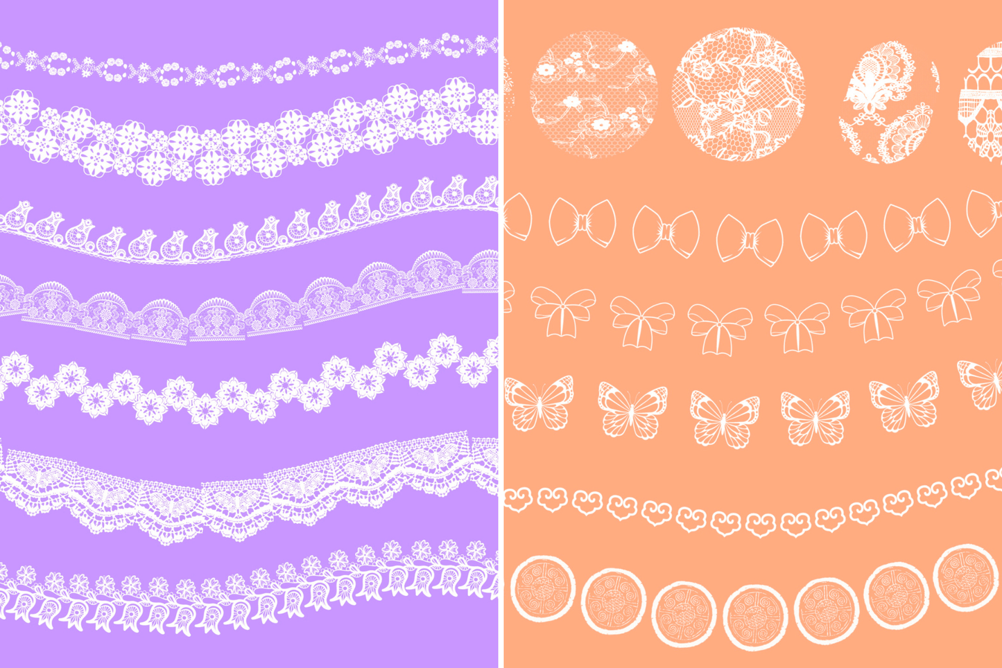 Little Closet Dress - Up Bundle 200 Procreate Stamps Brushes - Cozy Brushery