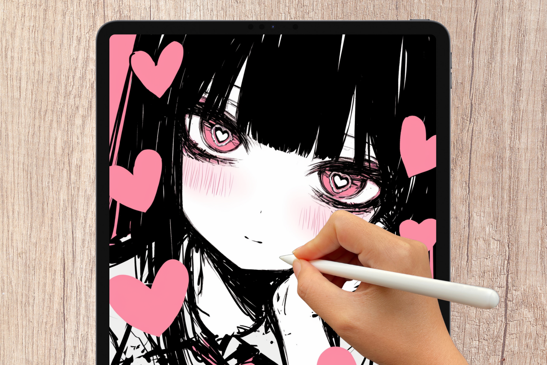 Love Doodle Kit – Valentine’s Procreate Brushes And More - Cozy Brushery