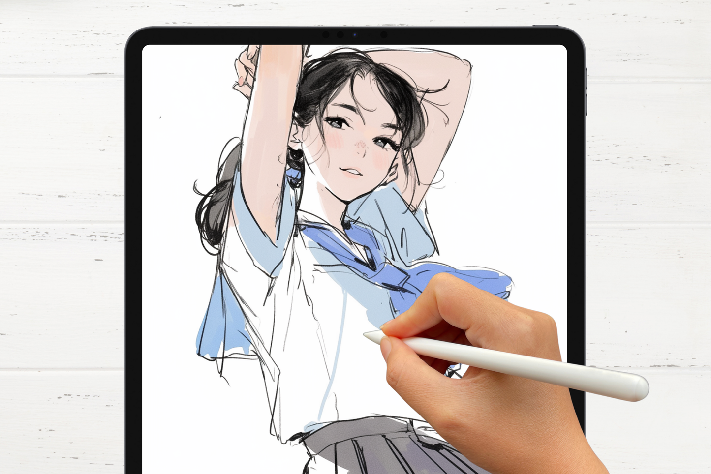 Mystic Pencil Doodle Pack – 18 Procreate Brushes for Art - Cozy Brushery