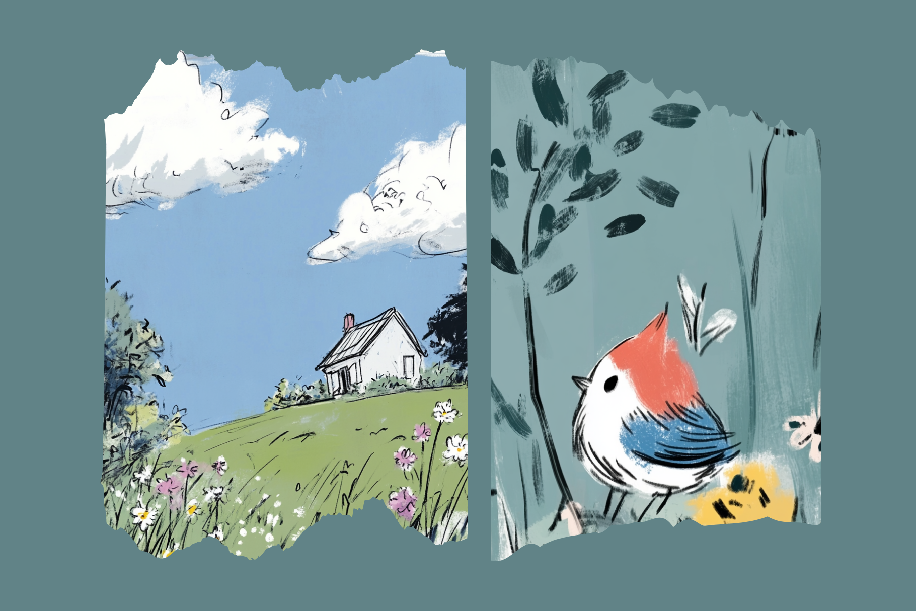 Mystic Pencil Doodle Pack – 18 Procreate Brushes for Art - Cozy Brushery