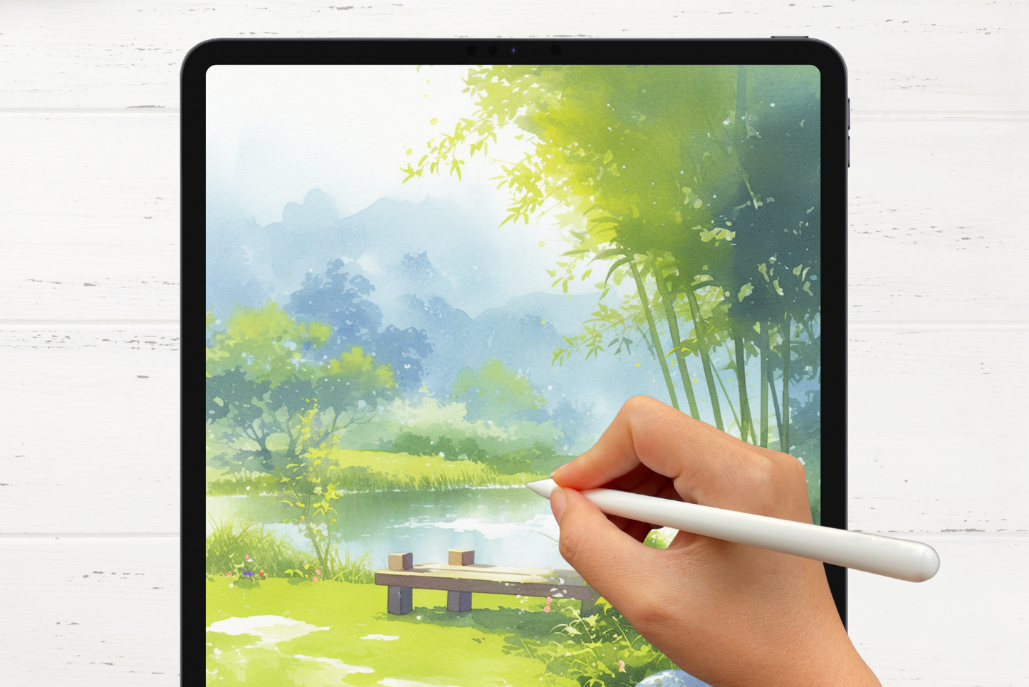 Nature’s Palette – 91 Procreate Brushes for Nature Art - Cozy Brushery