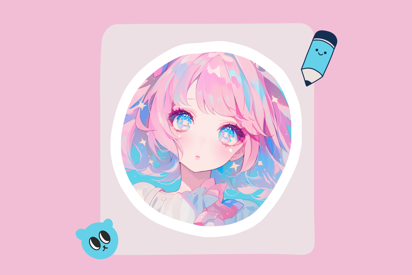 Pastel Hair Brushes – 60 Procreate Brushes for Soft Hair - Cozy Brushery