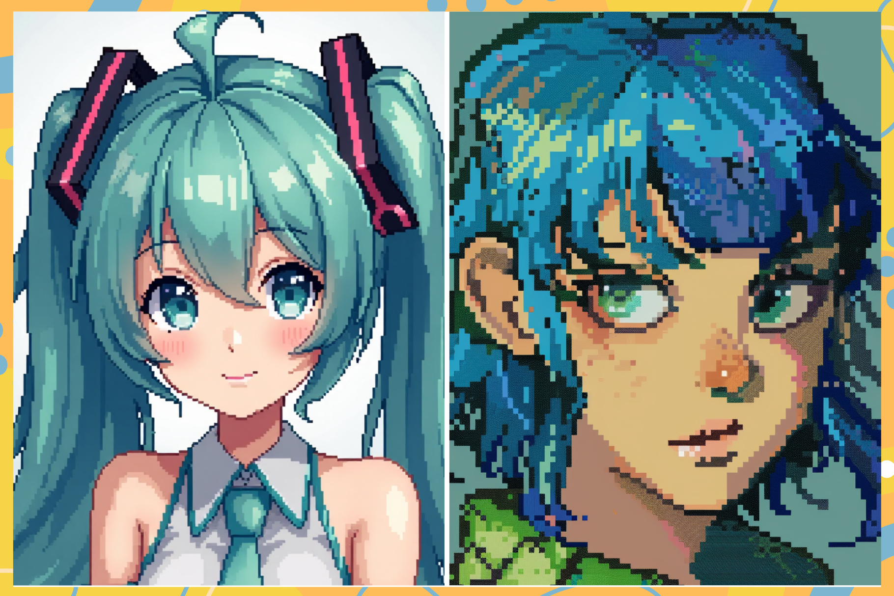 Pixel Art Paradise – 100 8-Bit Procreate Brushes Set - Cozy Brushery