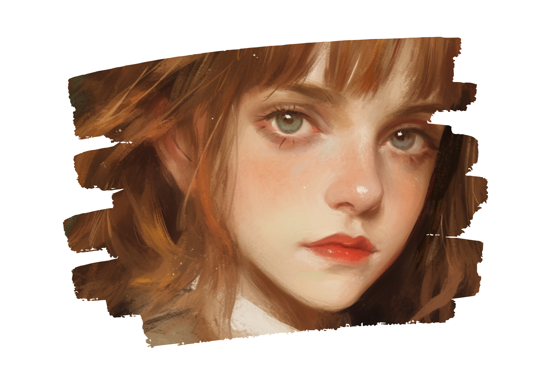 Portrait Stamp Pack – 230 Procreate Stamps for Portraits - Cozy Brushery