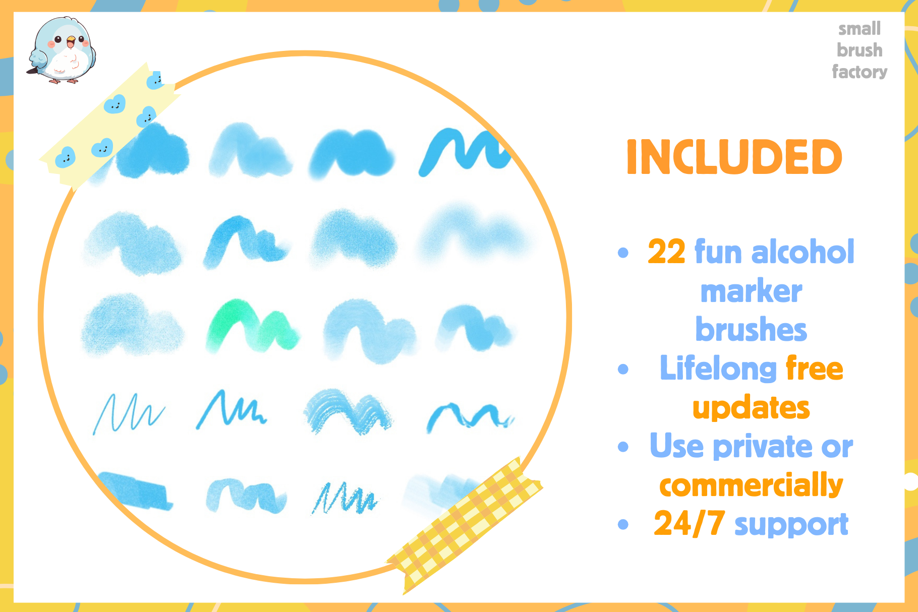 Procreate Alcohol Marker Brushes – 32 Brushes For Art Styles - Cozy Brushery