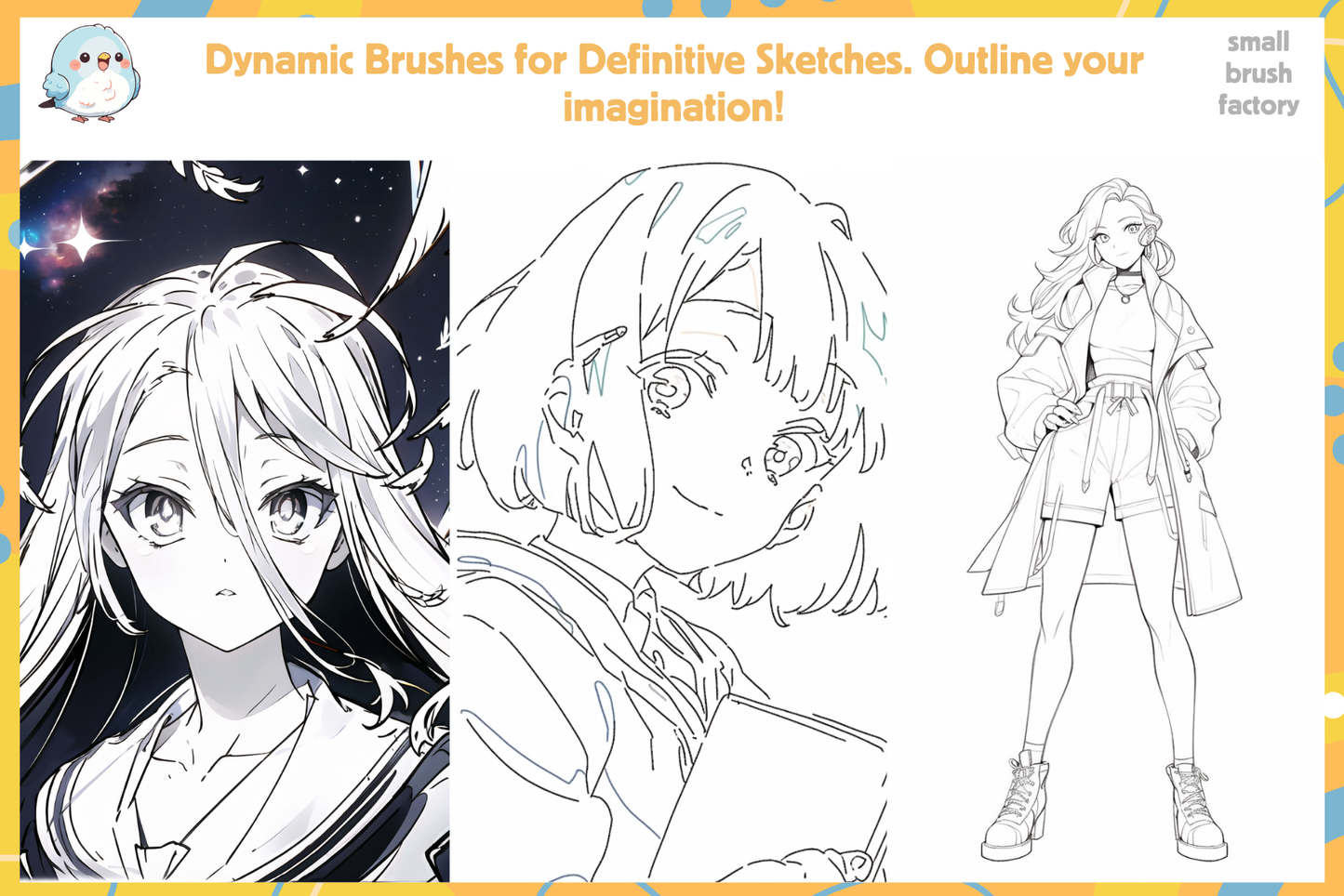 Procreate Anime & Manga Brushes For Lineart And Inking - Cozy Brushery