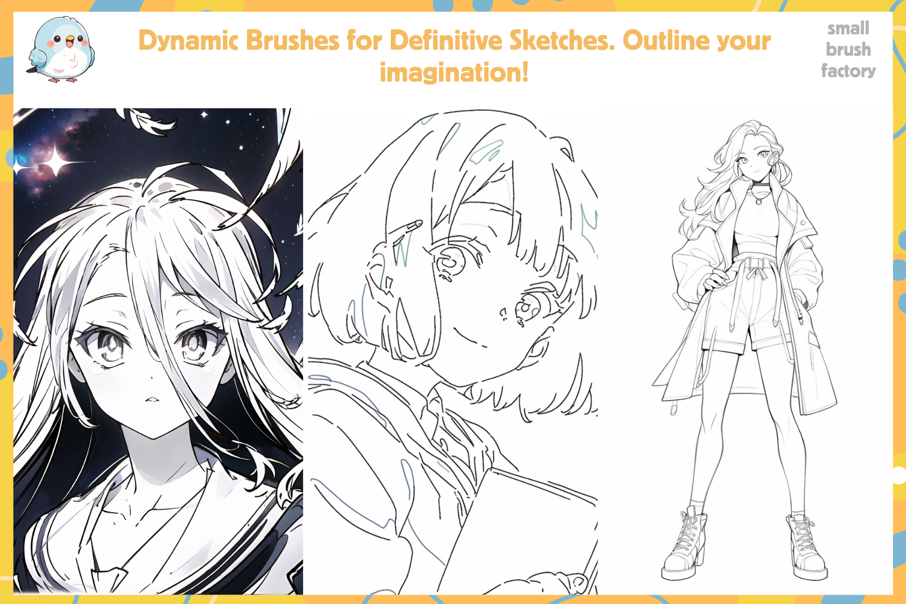 Procreate Anime & Manga Brushes For Lineart And Inking - Cozy Brushery