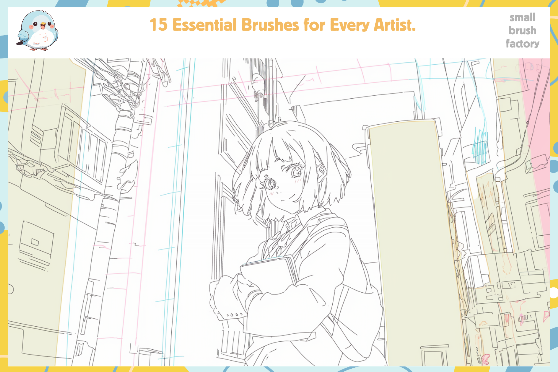 Procreate Anime & Manga Brushes For Lineart And Inking - Cozy Brushery
