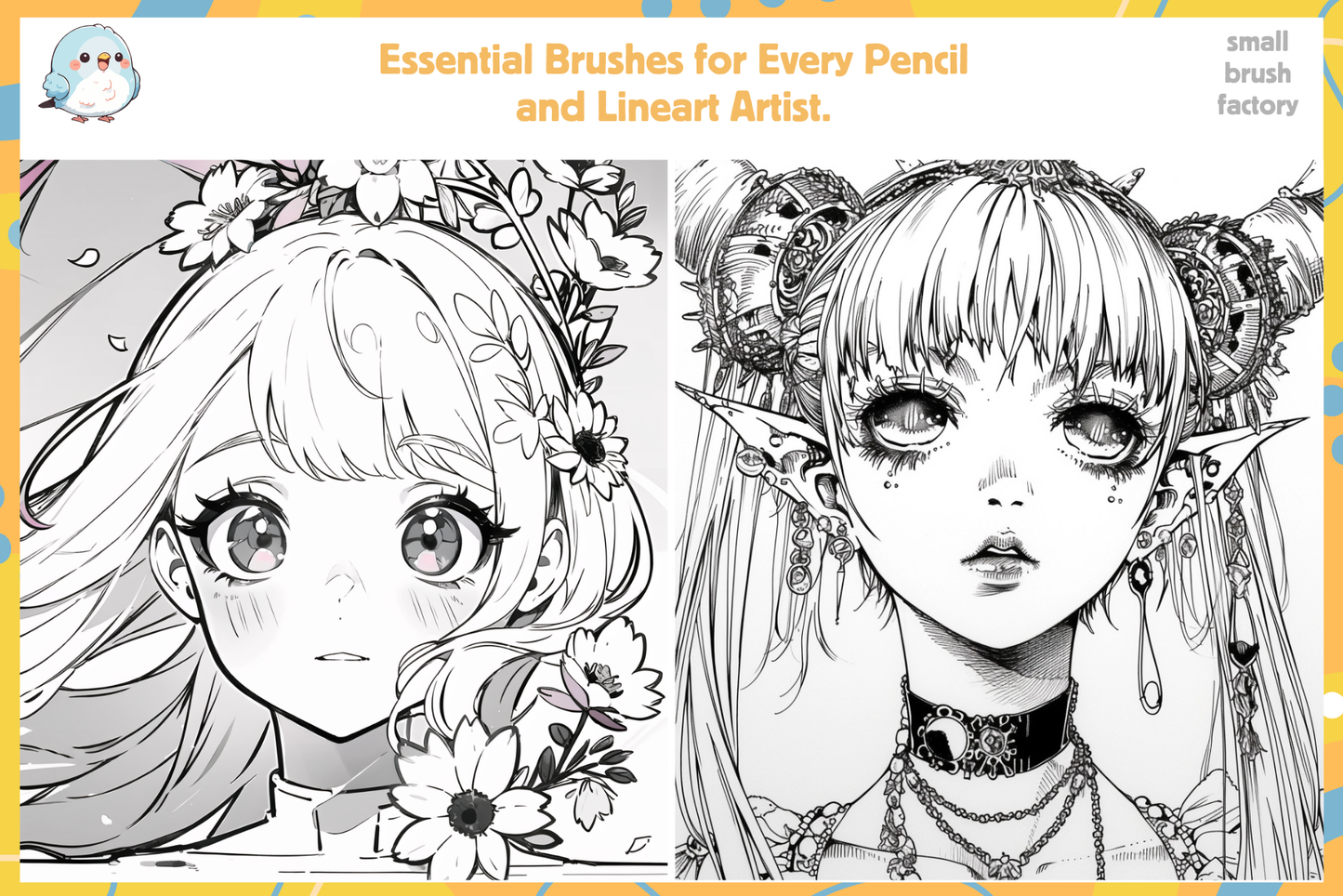 Procreate Anime & Manga Brushes For Lineart And Inking - Cozy Brushery