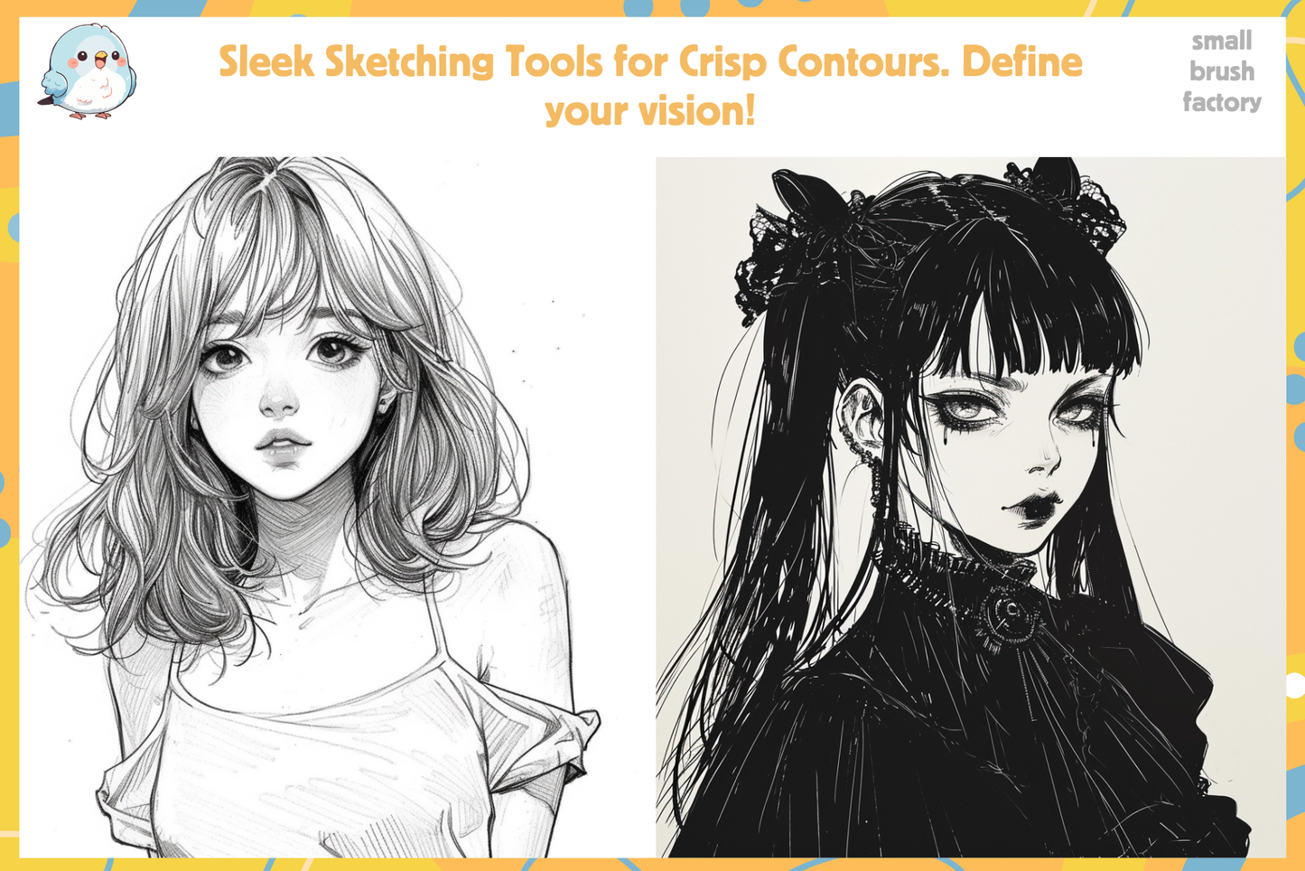 Procreate Anime & Manga Brushes For Lineart And Inking - Cozy Brushery
