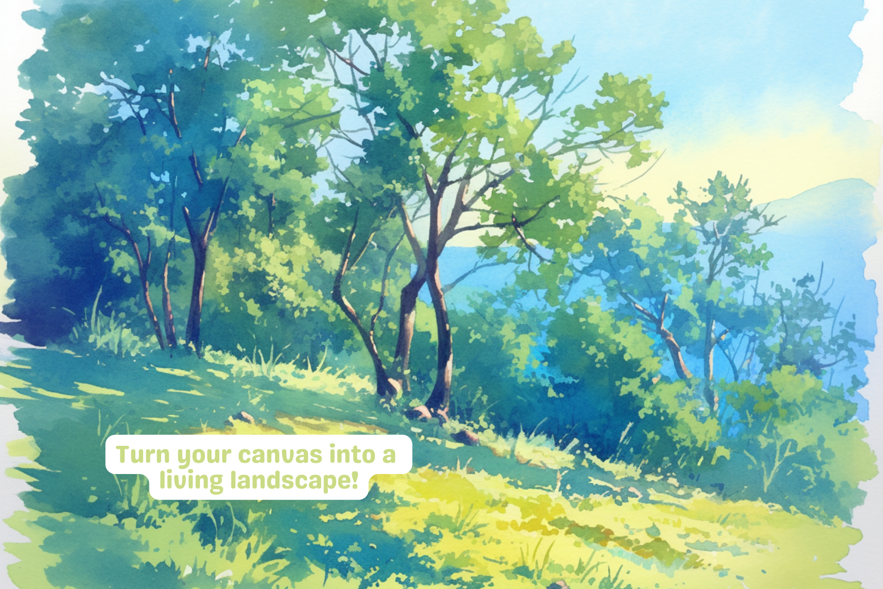 Procreate Anime Nature Foliage Background Brushes and Stamps - Cozy Brushery