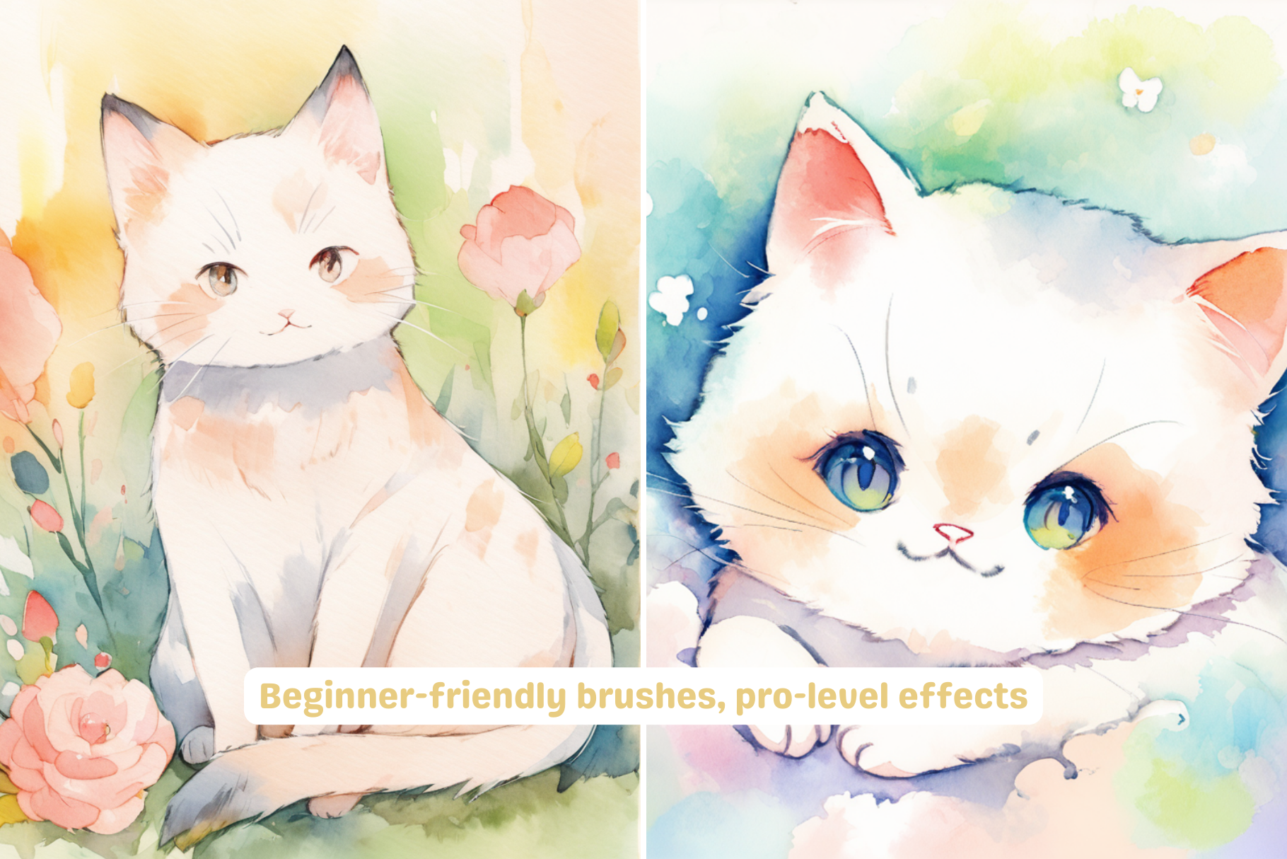 Procreate Anime Watercolor Brushes for Digital Art Bundle - Cozy Brushery