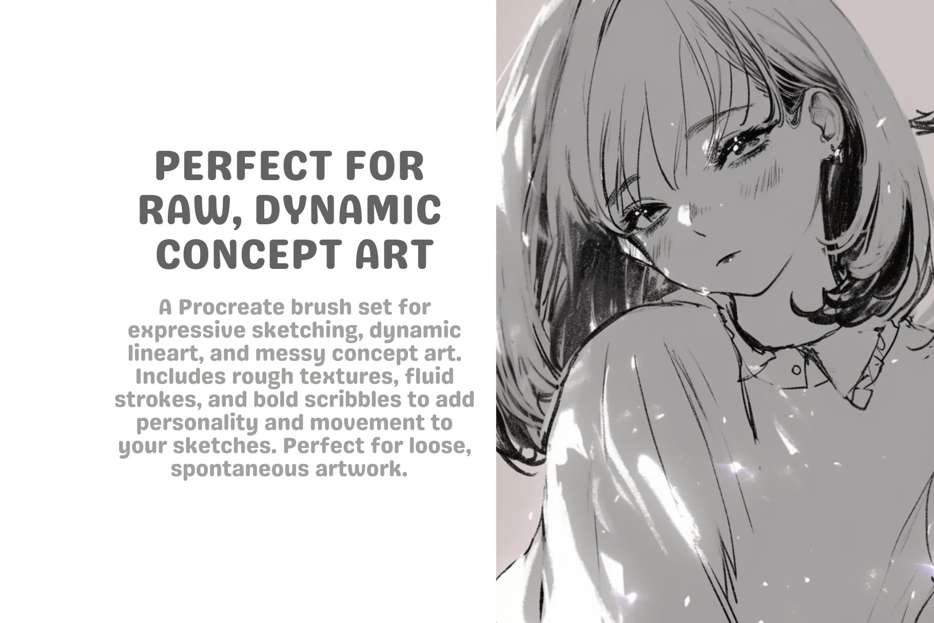 Procreate Brush Set for Anime & Doodle Art – 21 Brushes - Cozy Brushery