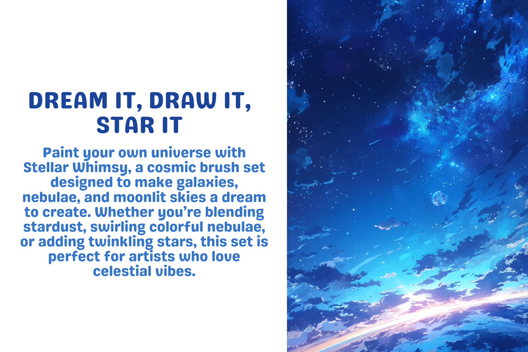 Procreate Brushes: Cosmic Wonders for Night Sky Art - Cozy Brushery