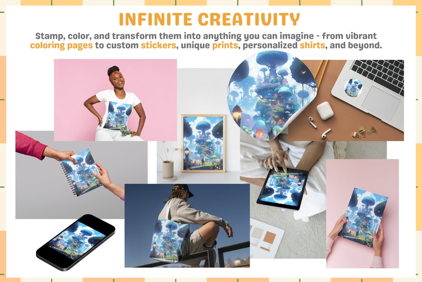 Procreate Brushes: Fantasy Realm Pack with 200 Plus Stamps - Cozy Brushery