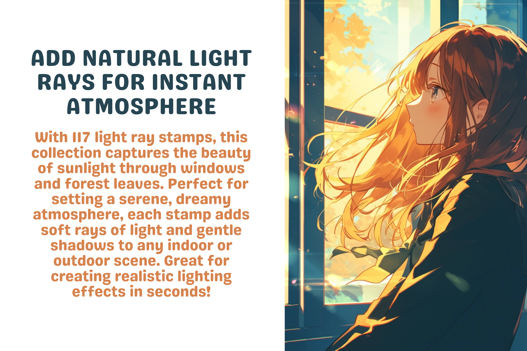 Procreate Brushes: Mystical Light Ray and Forest Stamps - Cozy Brushery