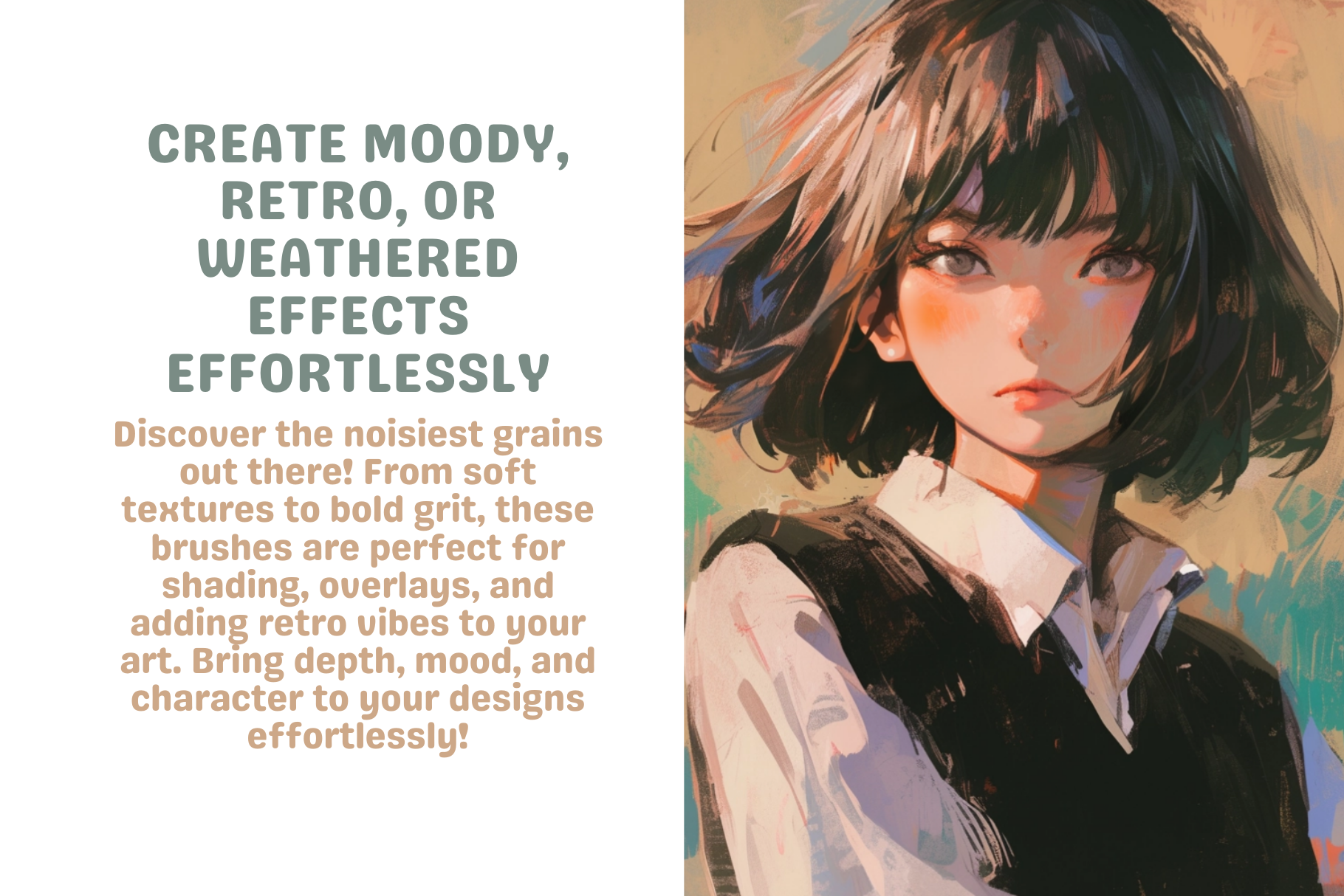 Procreate Brushes: Noise & Grain Symphony for Digital Art - Cozy Brushery