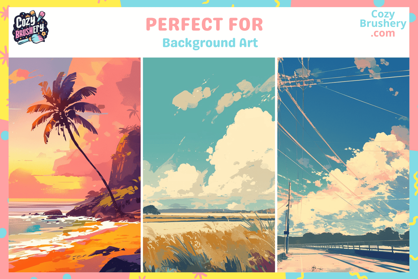 Procreate Brushes: Noise & Grain Symphony for Digital Art - Cozy Brushery