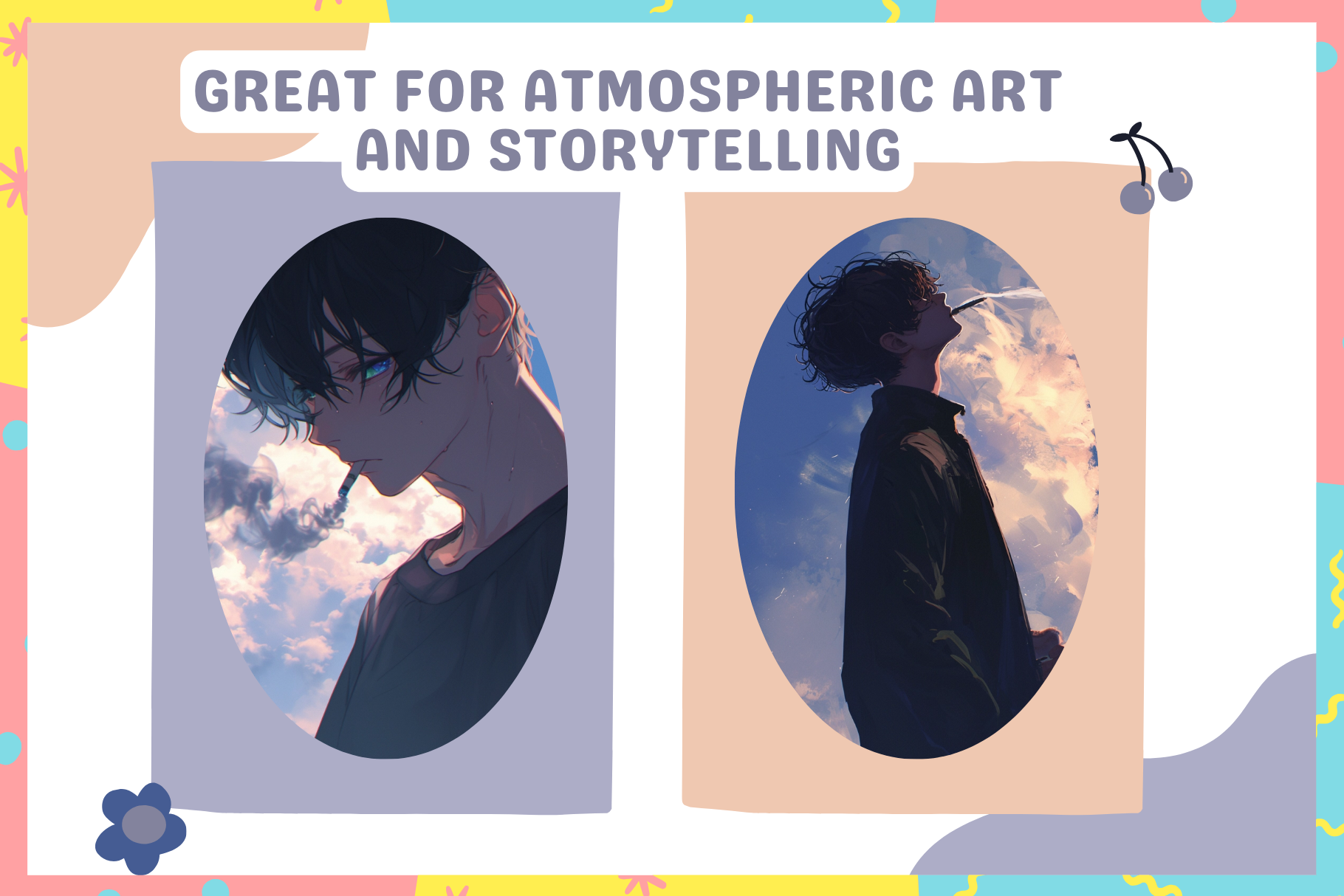 Procreate Brushes Smoke Wonders 120 Dynamic Smoke Brushes - Cozy Brushery