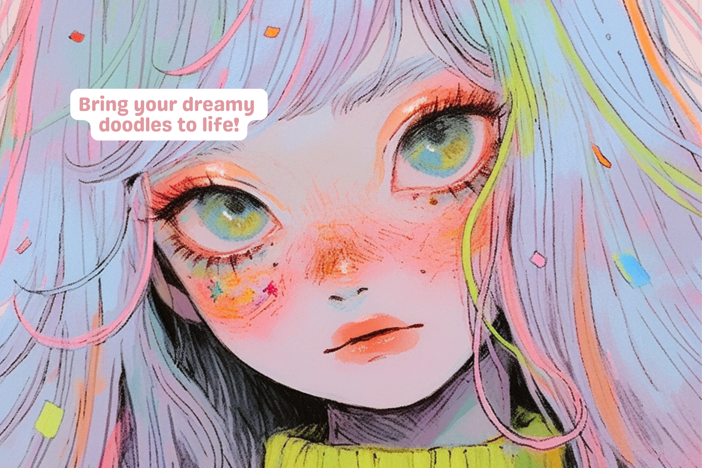 Procreate Crayon Brushes for Anime and Manga Art Bundle - Cozy Brushery