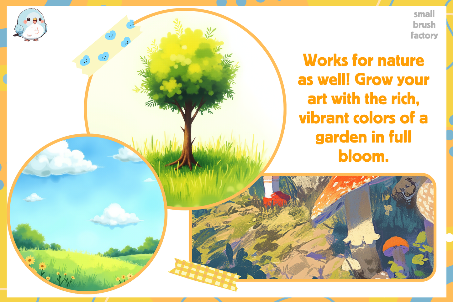 Procreate Crayon Brushes for Nature Portraits Anime Styles - Cozy Brushery