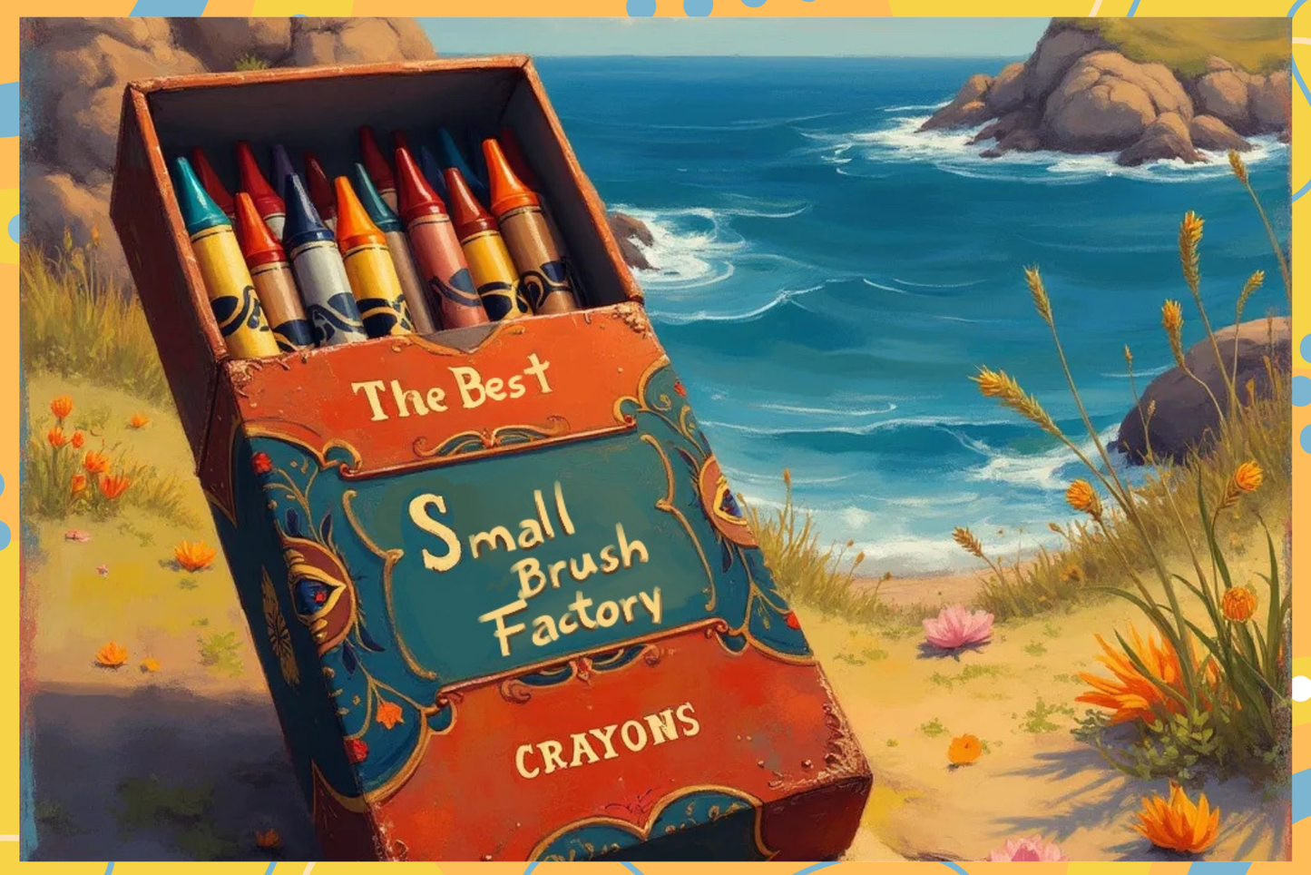 Procreate Crayon Brushes for Nature Portraits Anime Styles - Cozy Brushery