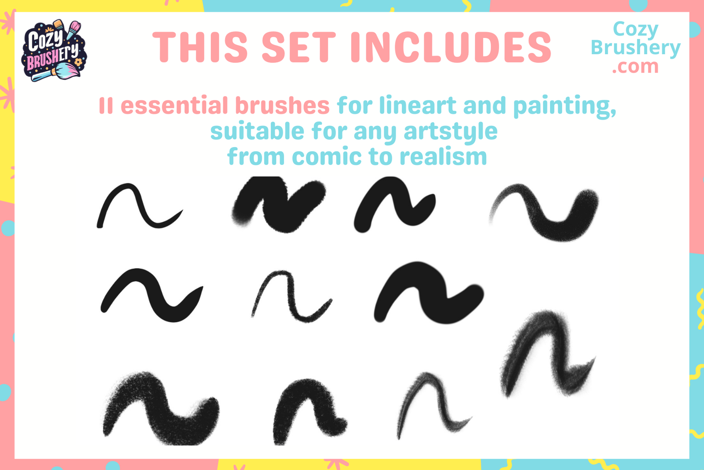 Procreate Furry Brushes MaxPack for Stunning Artwork - Cozy Brushery