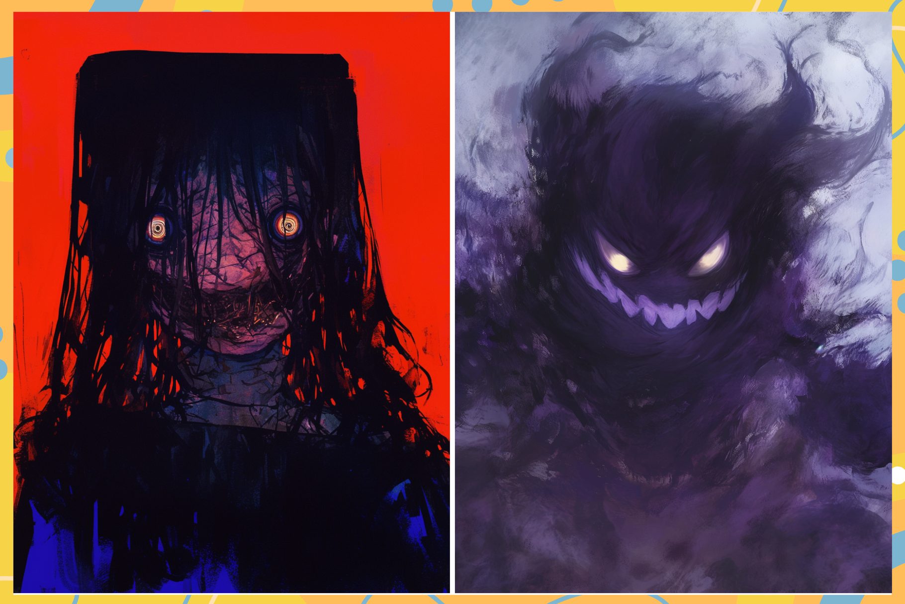 Procreate Grunge Horror Brushes for Smoke Blood Glow Effects - Cozy Brushery