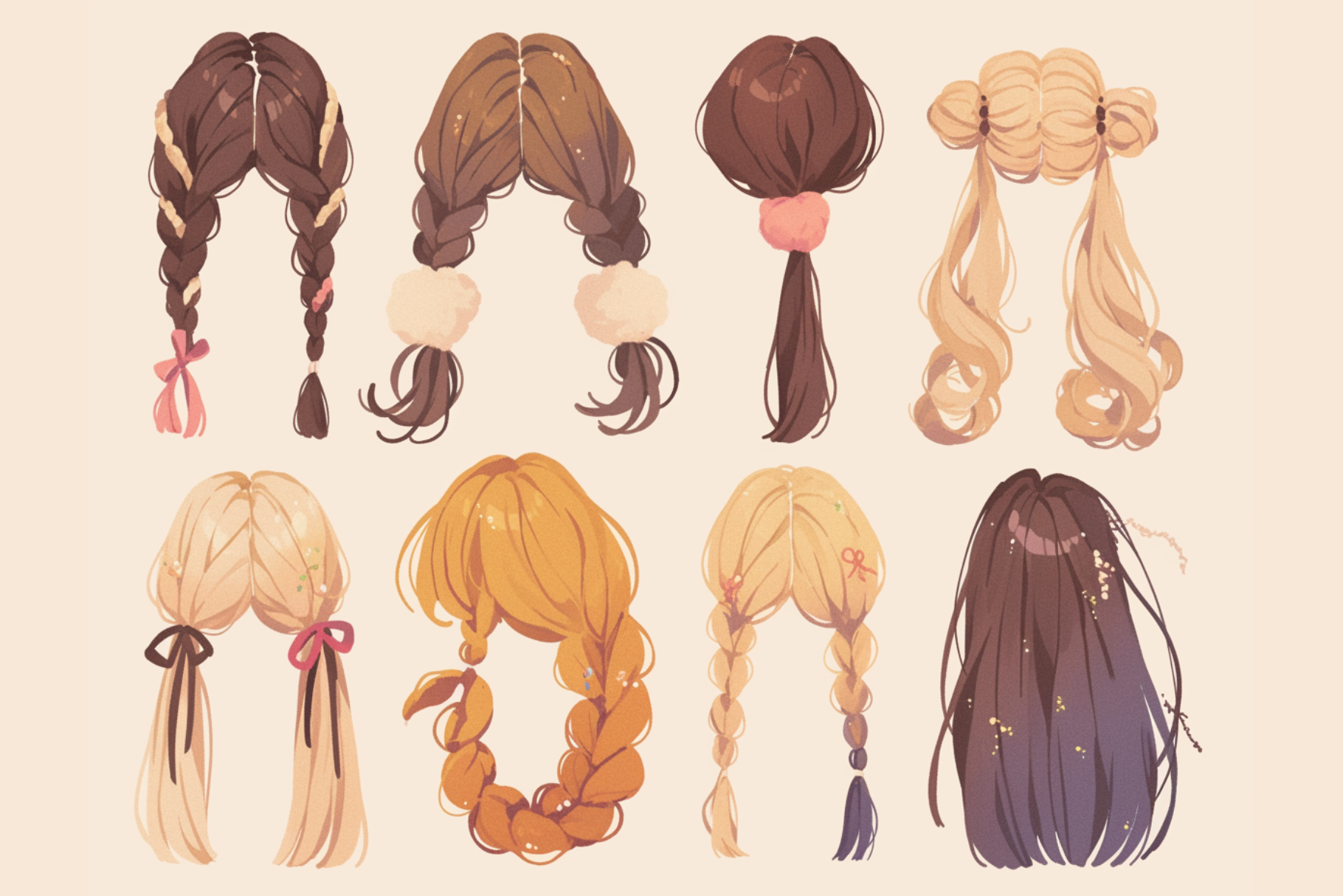 Procreate Hair Brush Set: Ultimate Bundle for All Styles - Cozy Brushery