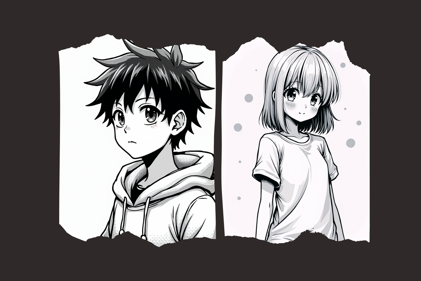 Procreate Manga Brushes Pack – 87 Brushes for Lineart, Shading, Foliage, Speed Lines, and Halftones - Cozy Brushery