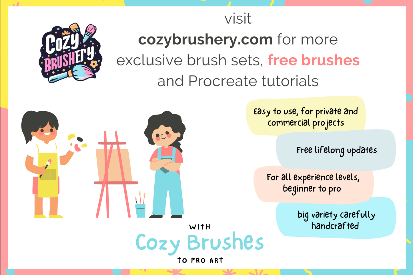 Procreate Patterns Seamless Collection Bundle With Free Updates - Cozy Brushery