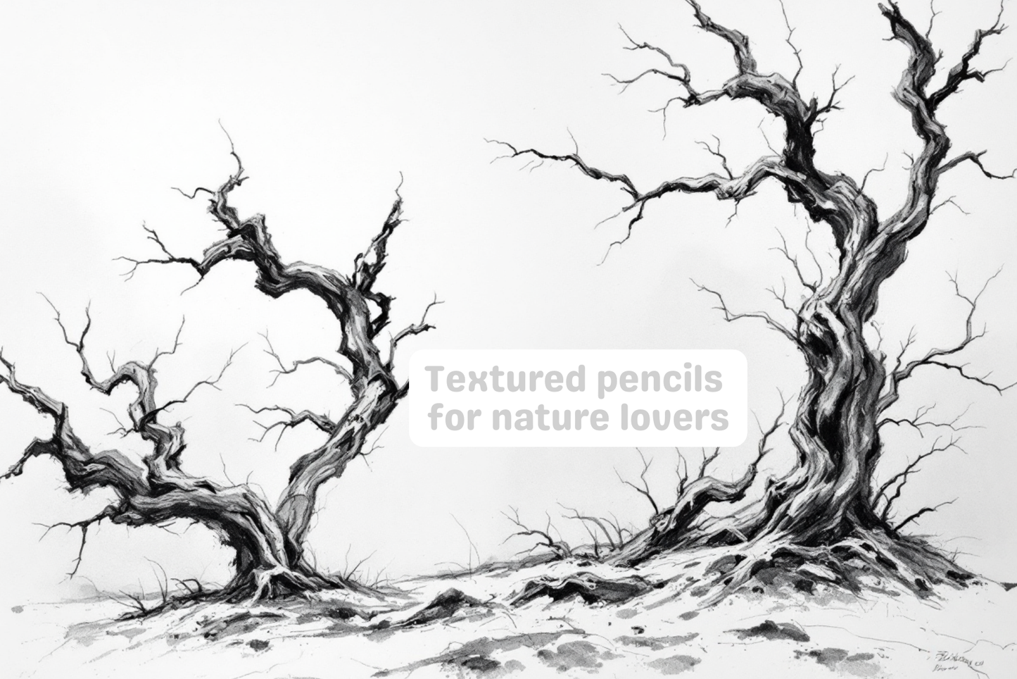 Procreate Pencil Brushes – 18 Realistic Nature Art Brushes - Cozy Brushery