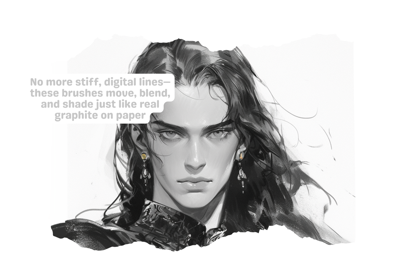 Procreate Pencil Sketch Brushes – 26 Realistic Brushes for Anime, Portraits, Still Life, and Concept Art - Cozy Brushery