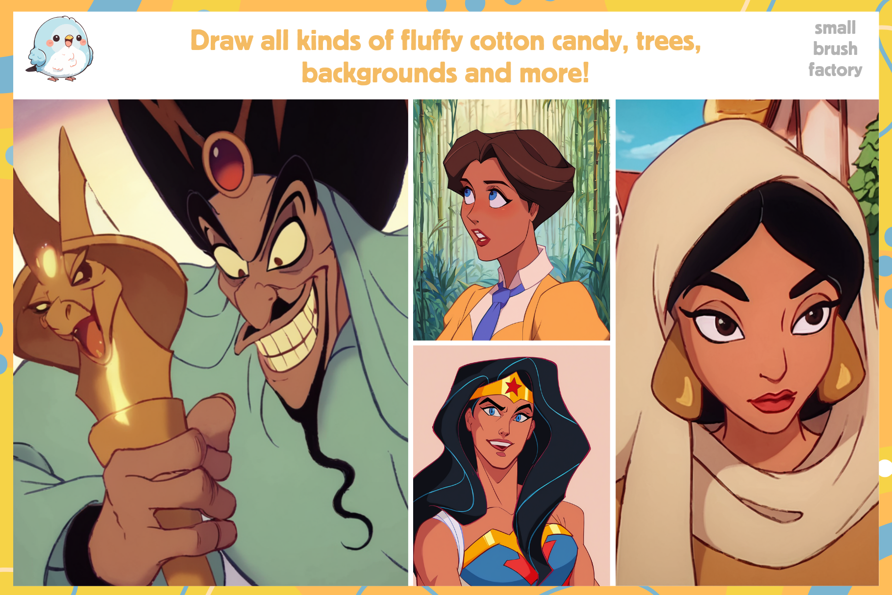 Procreate Retro Cartoon Brushes for Lineart and Design - Cozy Brushery