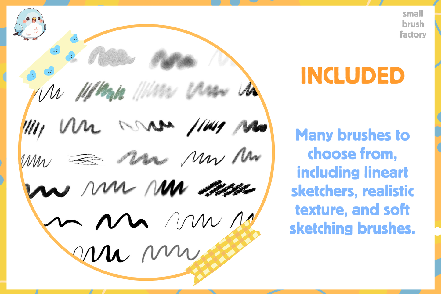 Procreate Sketching Brushes - 141 Brushes for Artists - Cozy Brushery