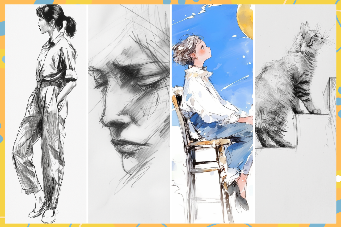 Procreate Sketching Brushes - 141 Brushes for Artists - Cozy Brushery